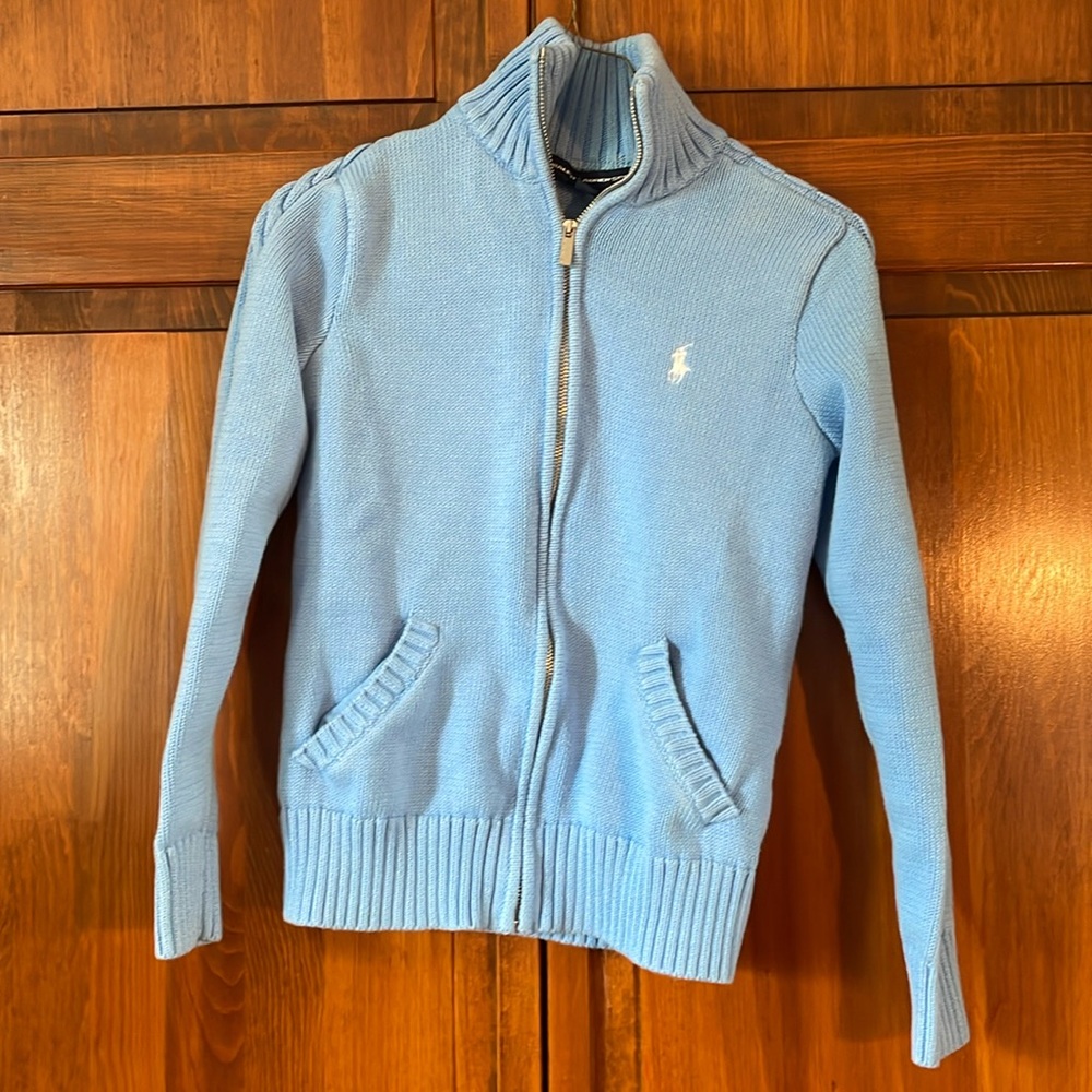 Ralph Lauren Zip Up Sweater